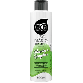 Sh Dourada Alecrim E Gengibre 300g