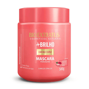 Máscara Capilar Bio Extratus Mais Brilho 500g Para Cabelos Masculinos.