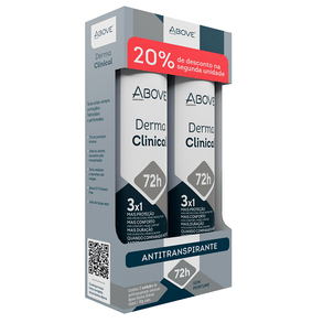 Conjunto Desodorante Above Aero Sem Perfume 2 X 150ml
