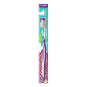 Escova Dental Kess Master 2573 - Cerdas Macias E Design Ergonômico Para Uma Limpeza Eficaz.