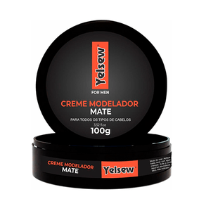 Modelador Yelsew Cap Matte Vermelho 100 - Efeito Matte E Fixação Intensa.