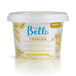 Cera Depilatória Bella Micro-Ondas Chocolate 200g