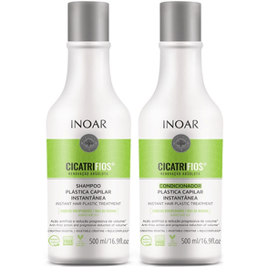 Conjunto Inoar Cicatrifios Shampoo E Condicionador 500ml