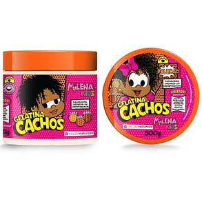 Gelatina Cap Milena Kids Cachos 500g - Definição E Controle Dos Cachos Com Textura Suave E Leve.