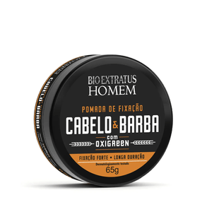 Pomada Bio Extratus Homem 65 - Estilo E Fixação Para Cabelos Masculinos