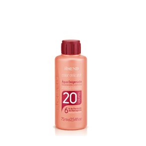 Água Oxigenada Amend Color Delicate 20 Volumes 75ml - Ideal Para Descoloração E Tintura De Cabelos.