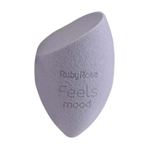 Esponja Ruby Rose Feels Mood Para Maquiagem, Ideal Para Aplicar E Esfumar Produtos Líquidos E Em Creme.