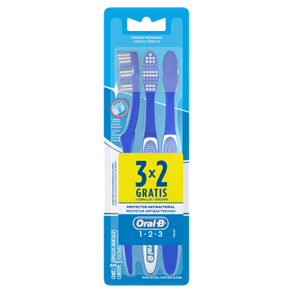 Escova De Dentes Oral-B 1.2.3 Antibacteriana