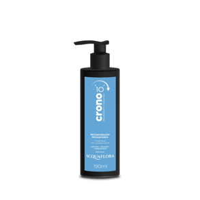 Leave-In Acquaf Crono10 Reconstrução 190ml - Hidratação Intensa E Reparação Para Cabelos Daniificados