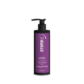 Leave-In Acquaf Crono10 Nutrição 190ml - Hidratação E Nutrição Intensiva Para Cabelos. Ideal Para Todos Os Tipos De Cabelo.