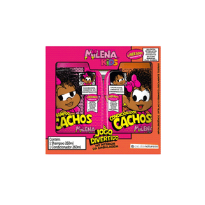 Conjunto Milena Kids Shampoo E Condicionador 2 Em 1 – 300ml