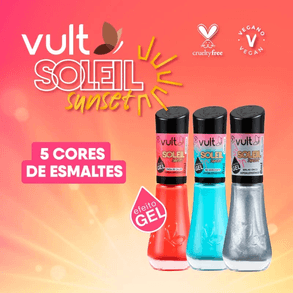 Esm Vult 5 Free Soleil Sunset - 5 Free, Cor Vibrante, Proteção Solar.