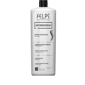 Sh Felps Antirresíduo 1000ml - Shampoo Antirresíduo Para Limpeza Profunda.