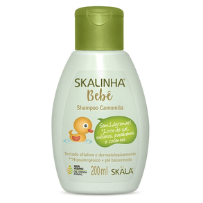 Sh Skalinha Bebê Camomila 200g - Suavidade E Conforto Para A Pele Do Seu Bebê Com Extrato Natural De Camomila.