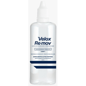 Removedor De Cutícula Velox 120ml - Ação Rápida E Eficaz.