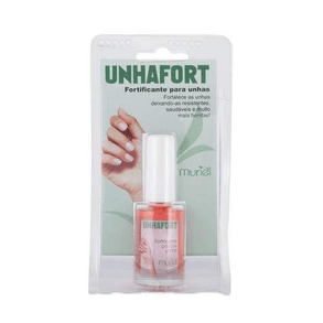 Esm Muriel Unhafort 10 - Fortalecimento E Cuidados Para Unhas, 10ml.