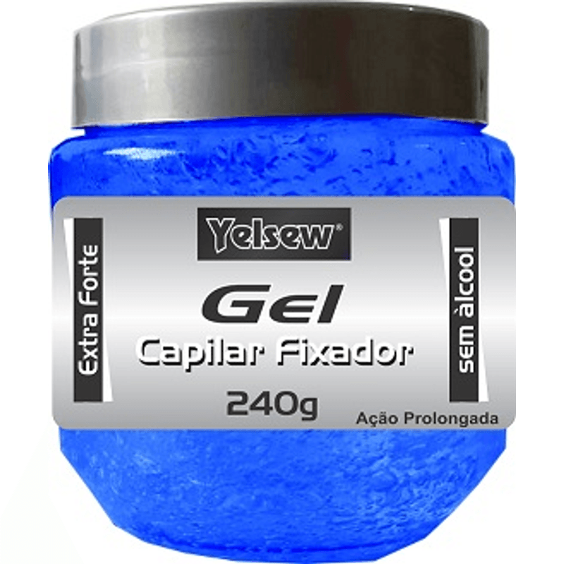 Gel-Fix-Yelsew-Azul-Extra-Forte-240ml---Fixacao-Extra-Forte-Para-Todos-Os-Tipos-De-Cabelo.