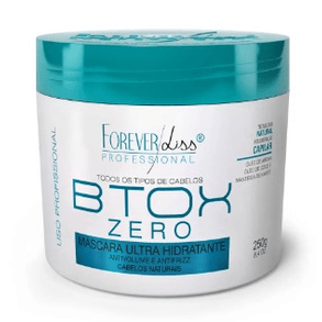 Botox Cap Forever Liss Btx Zero Organico 250ml - Tratamento De Cabelos, Efeito Liso, Hidratação Profunda