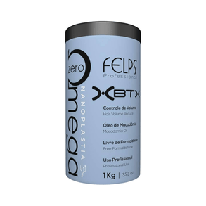 Máscara Capilar Felps Omega Zero Botox Orgânico 1000g - Tratamento Para Cabelos Masculinos.