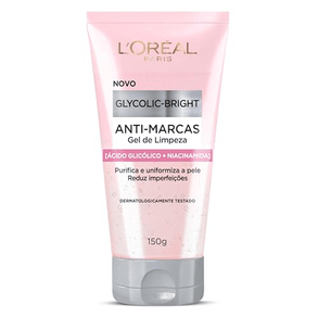 Gel Facial L'Oréal Glycolic Bright Limpeza 150ml
