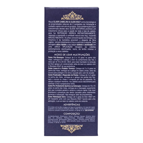 Amp Knut Elixir Camelina E Ojon 35 - Hidratação Profunda E Brilho Intenso Para Cabelos.