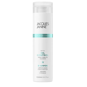 Shampoo Jacques Janine Oil Control 240ml - Controle De Oleosidade E Frescor Para Cabelos.