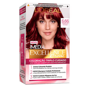 Tint Imedia 6.66 Loiro Escuro Vermelho Int