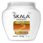 Skala-Vitamina-C-Colageno-1000---Creme-Para-Cabelo-Efeito-Hidratante-E-Brilho-Tratamento-Intensivo-250ml.