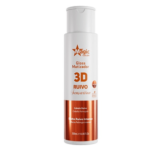 Matiz Magic Color 3d Ruivo Sensa 500 - Coloração Para Cabelos.