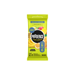 Preservativos Prudence Mix Tropical - 8 Unidades