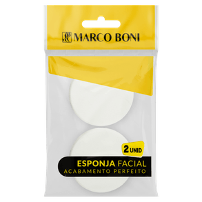 Esponja Facial M/Boni C/2 Lattex