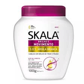 Condicionador Skala Argila 1000g - Hidratação E Nutrição Para Cabelos.