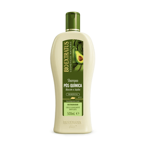 Sh Bio Extratus Pós Química 500ml - Hidratação E Reparação Para Cabelo Quimicamente Tratado.