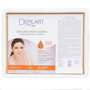 Cera Depilatória Depilart Canela 1000g