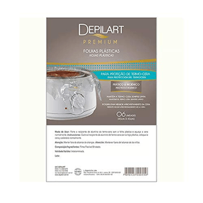 Folhas Plásticas Depilart Para Termoc - Pacote Com 6 Unidades.