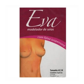 Modelador De Seios Eva N.42 - Pacote Com 3 Unidades
