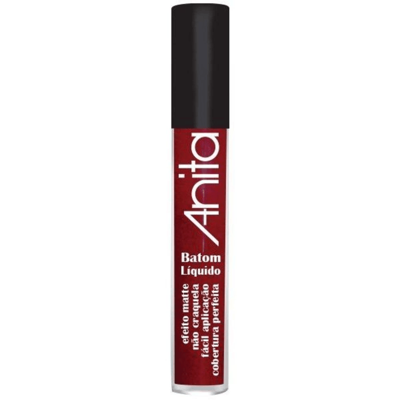 Batom-Liquido-Anita-Matte-Fascinacao---Cor-Intensa-E-Acabamento-Matte.-Longa-Duracao-E-Conforto-Nos-Labios.