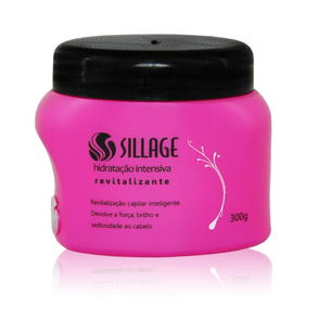 Mascara Capilar Sillage Revitalizante 300ml - Cuidados Para Cabelos Saudáveis E Brilhantes