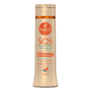 Sh Haskell Sos Verão 300ml - Tratamento Hidratante Para Cabelos Com Algas E Extratos Naturais