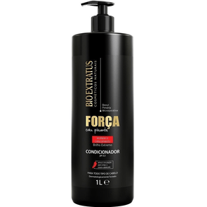 Condicionador Bio Extratus Força Pimenta 1000ml - Fortalecimento E Hidratação Para Cabelos.