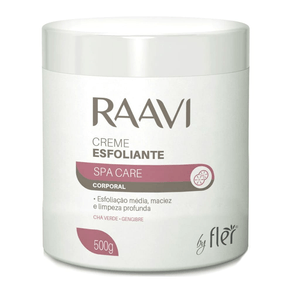 Esfoliante Corporal Raavi Spa Care 500g - Ação Revitalizante E Hidratante
