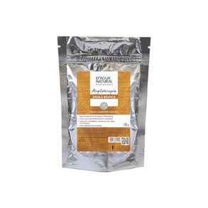 Argila D'Água Branca Sachê 100g