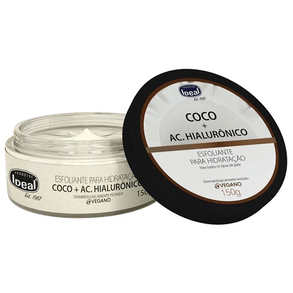 Esfoliante Hidratante De Coco E Ácido Hialurônico - 150g