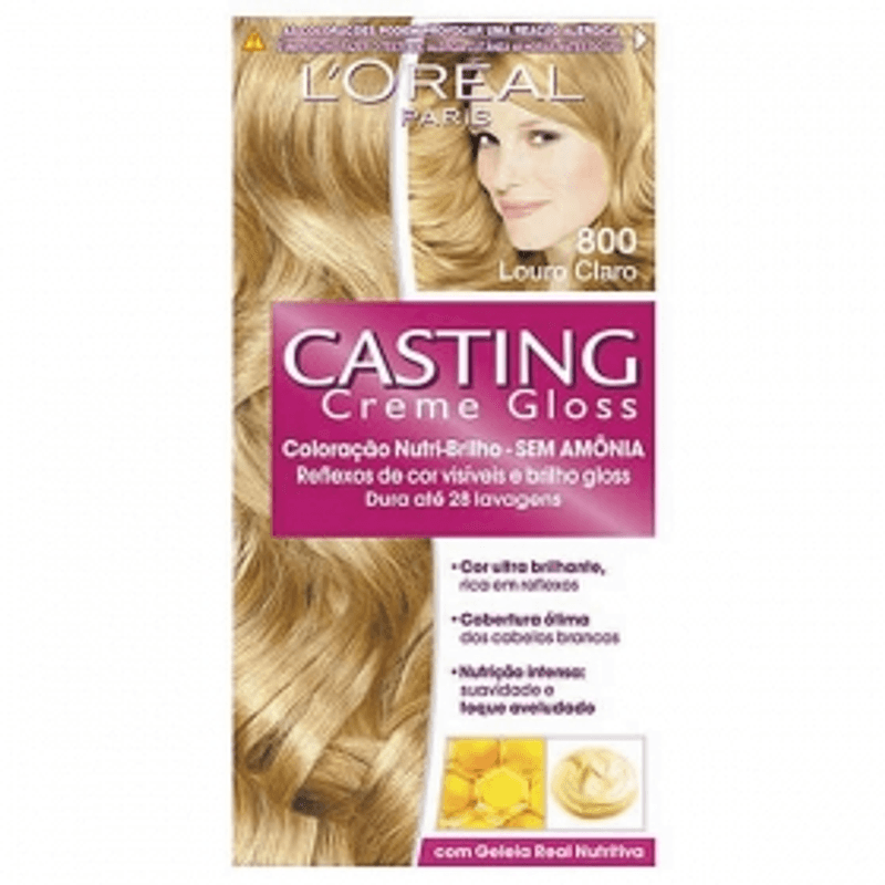 Tonaliz-Casting-Gloss-800-Louro-Claro---Coloracao-Sem-Amonia-Brilho-Intenso-E-Cuidado-Para-Seus-Cabelos.