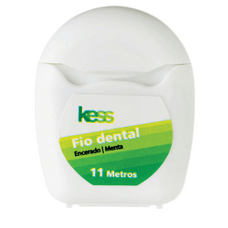 Fio-Dental-Kess-11m---Eficaz-Limpeza-Interdentaria-E-Frescor-Prolongado.-Ideal-Para-Uso-Diario.