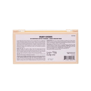 Paleta Contorno Kiss Dark Med Mcp01b
