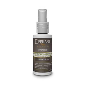Óleo Removedor Depilart Verbena 120ml - Eficiente E Suave, Ideal Para Remover Resíduos De Depilação.