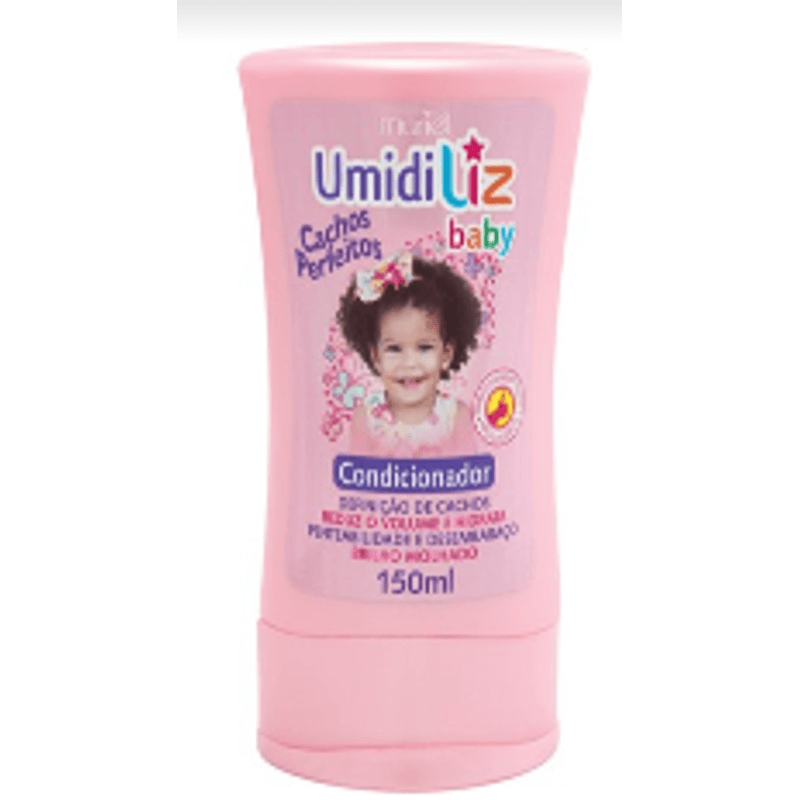 Condicionador-Muriel-Baby-Umidilizzy-150ml---Hidratacao-Intensiva-E-Protecao-Para-Cabelos-De-Bebe.