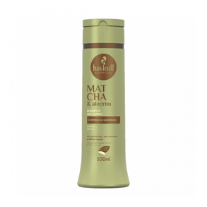Sh Haskell Matcha E Alecrim 300ml - Shampoo Revitalizante E Fortificante Com Extrato De Matcha E Alecrim
