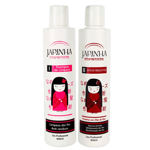 Kit Progressiva Shampoo + Ativo Japinha 300ml